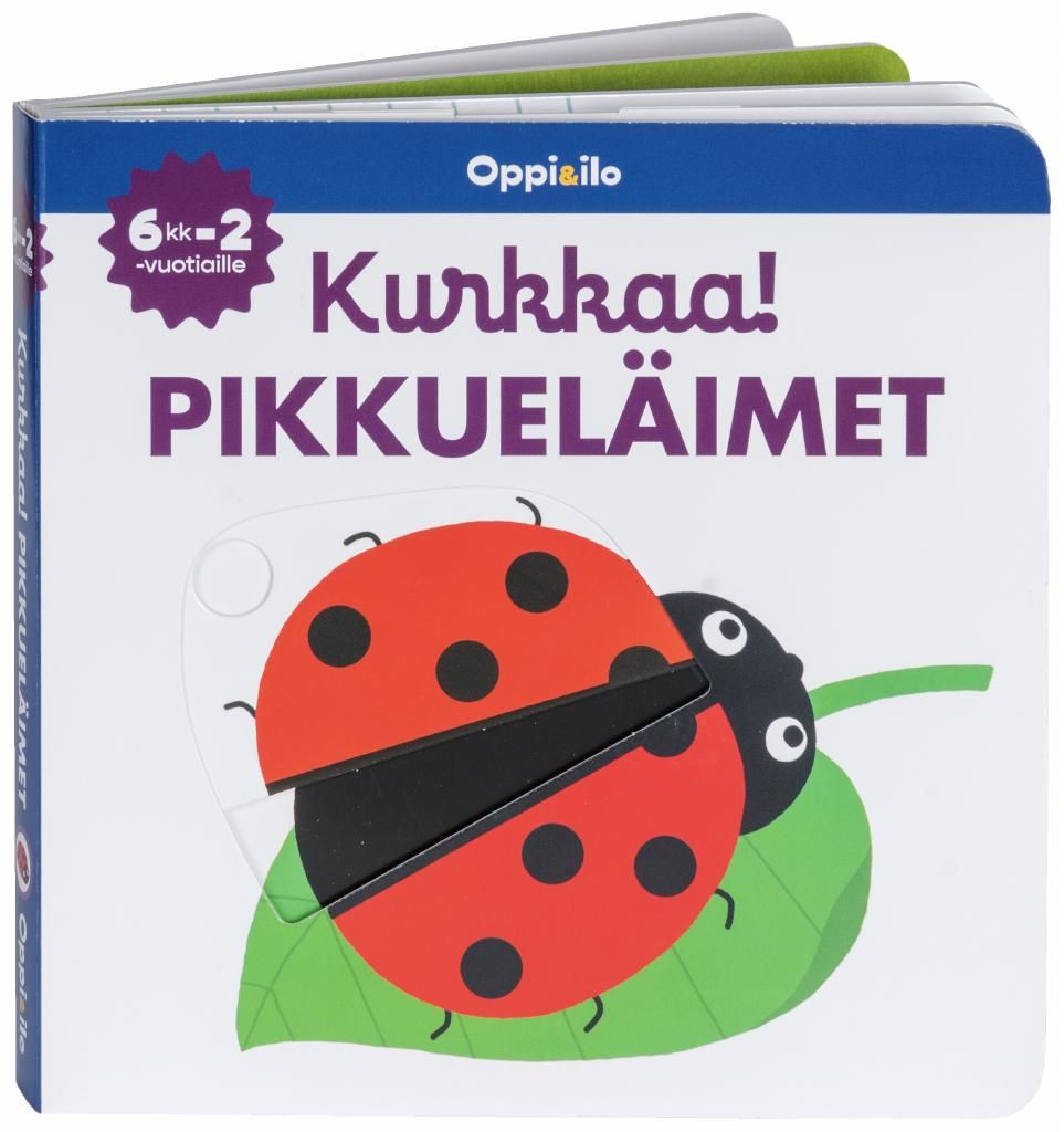 Kirjailijan Nathalie Choux käytetty kirja Kurkkaa! Pikkueläimet