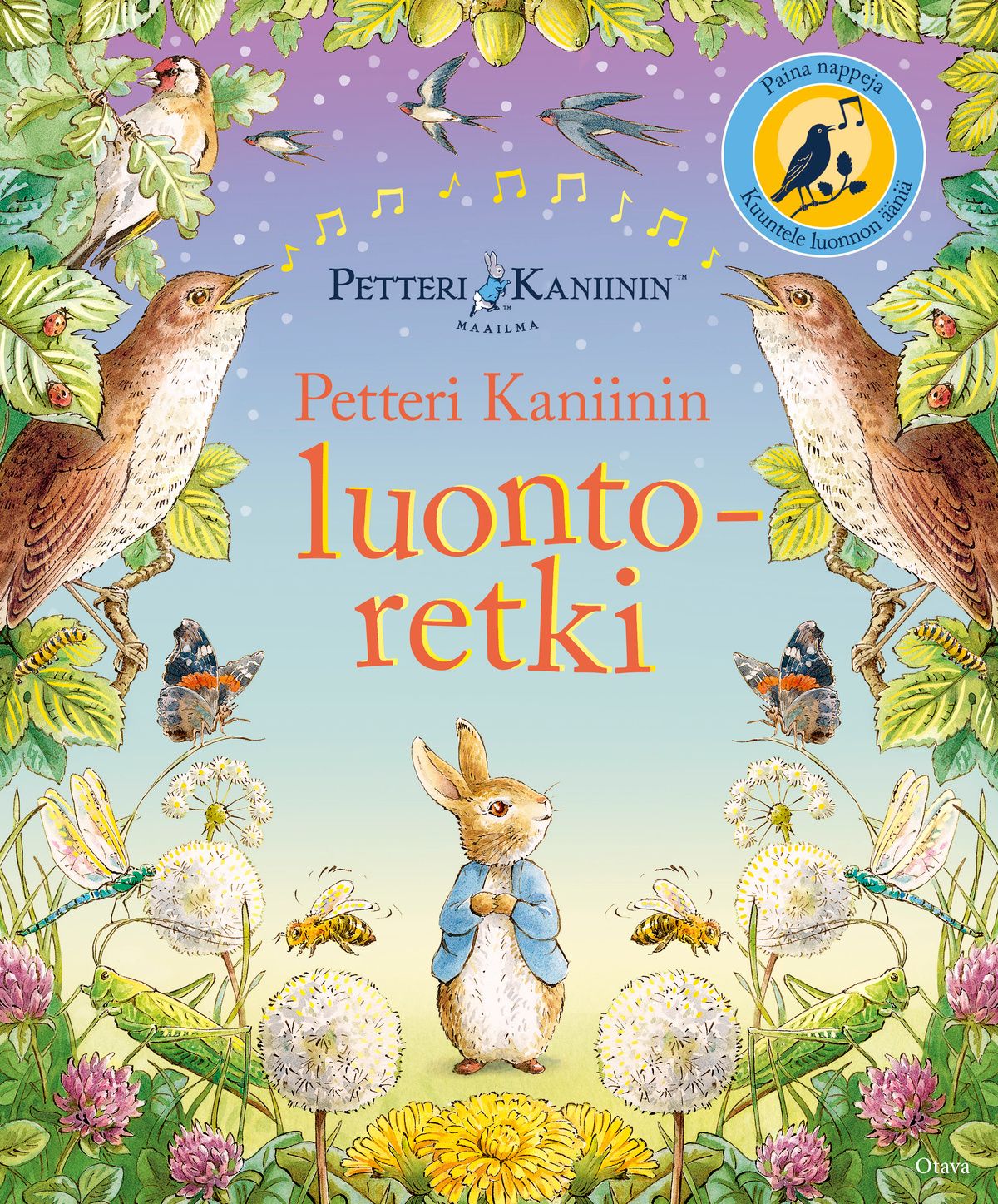 Kirjailijan Nina Tarvainen uusi kirja Petteri Kaniinin luontoretki