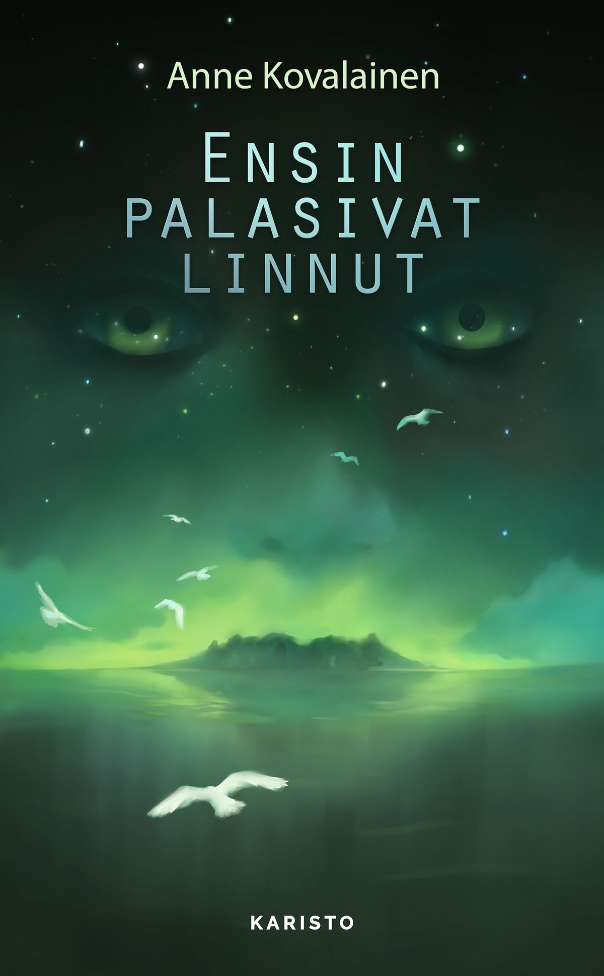 Kirjailijan Anne Kovalainen uusi kirja Ensin palasivat linnut (UUDENVEROINEN)
