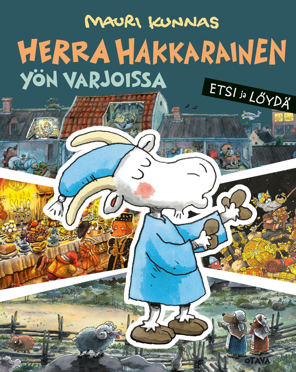 Mauri Kunnas : Herra Hakkarainen yön varjoissa