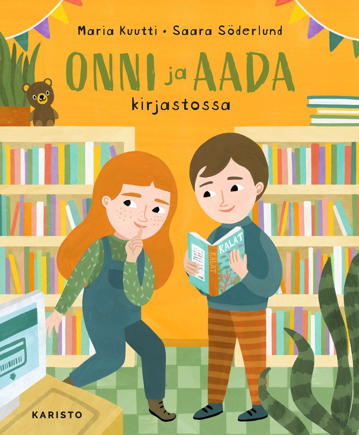 Maria Kuutti : Onni ja Aada kirjastossa