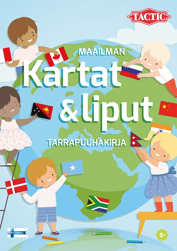 Vesa Korpela : Maailman kartat & liput tarrapuuhakirja