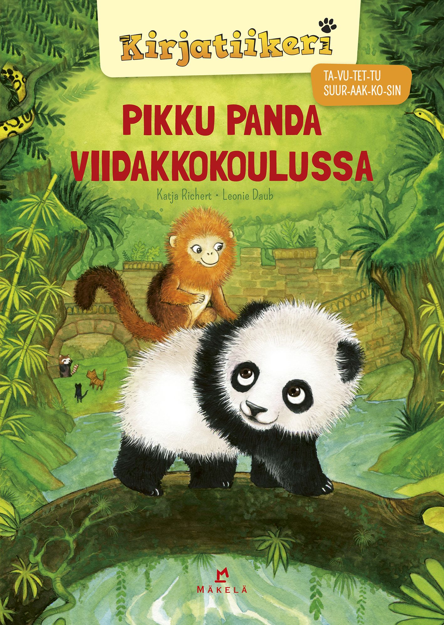 Katja Richert : Pikku panda viidakkokoulussa
