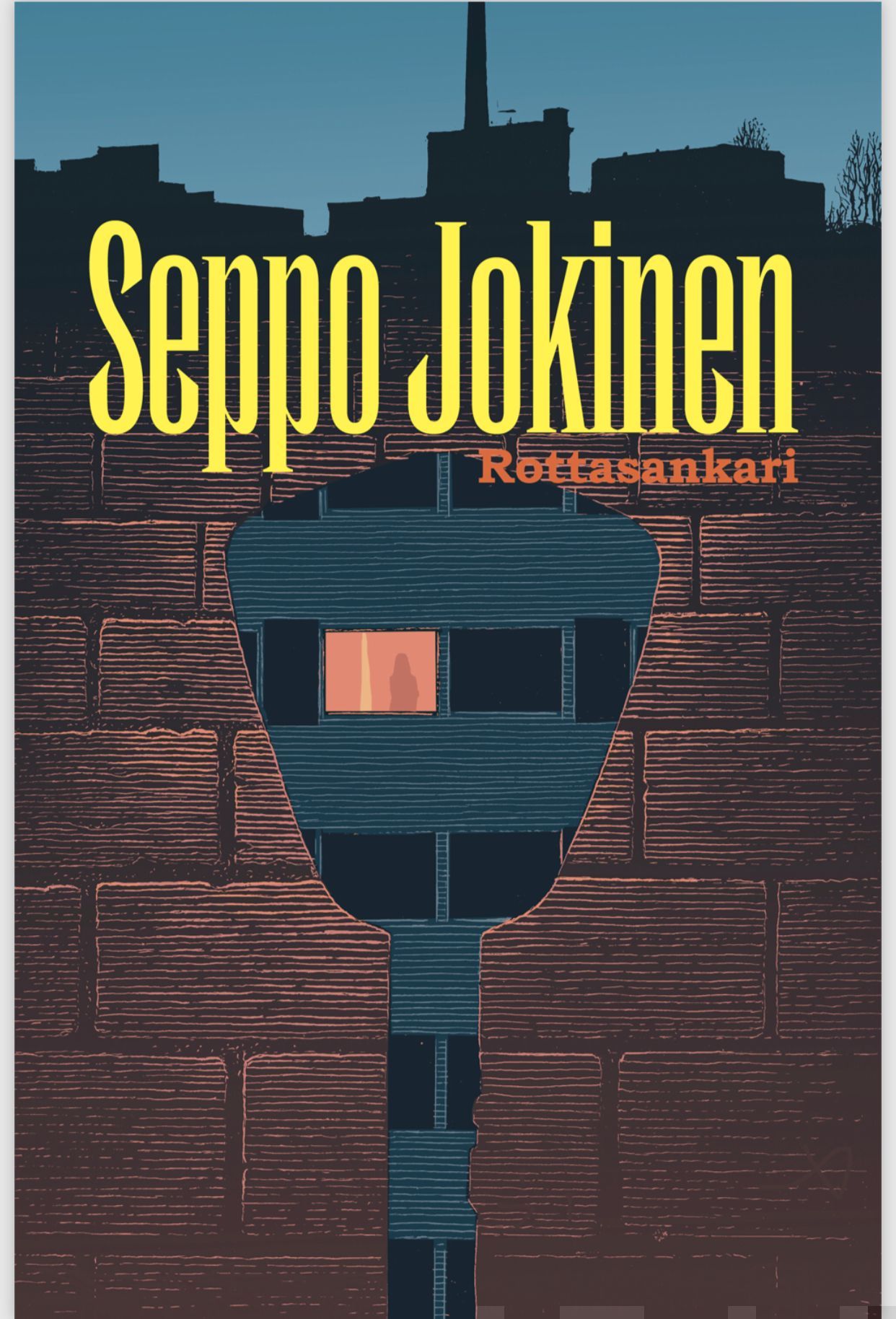 Kirjailijan Seppo Jokinen käytetty kirja Rottasankari