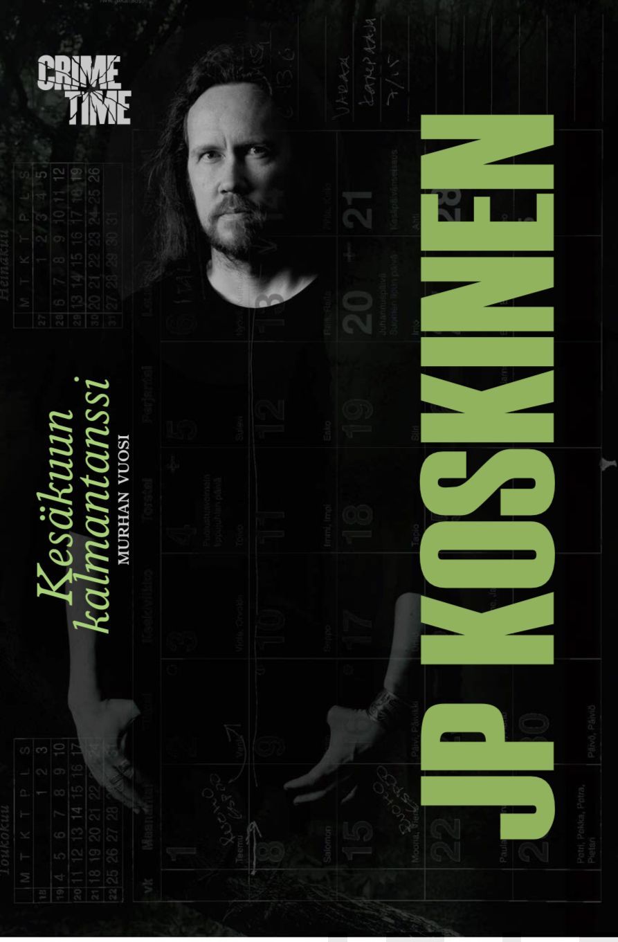 Kirjailijan Juha-Pekka Koskinen uusi kirja Kesäkuun kalmantanssi (UUSI)