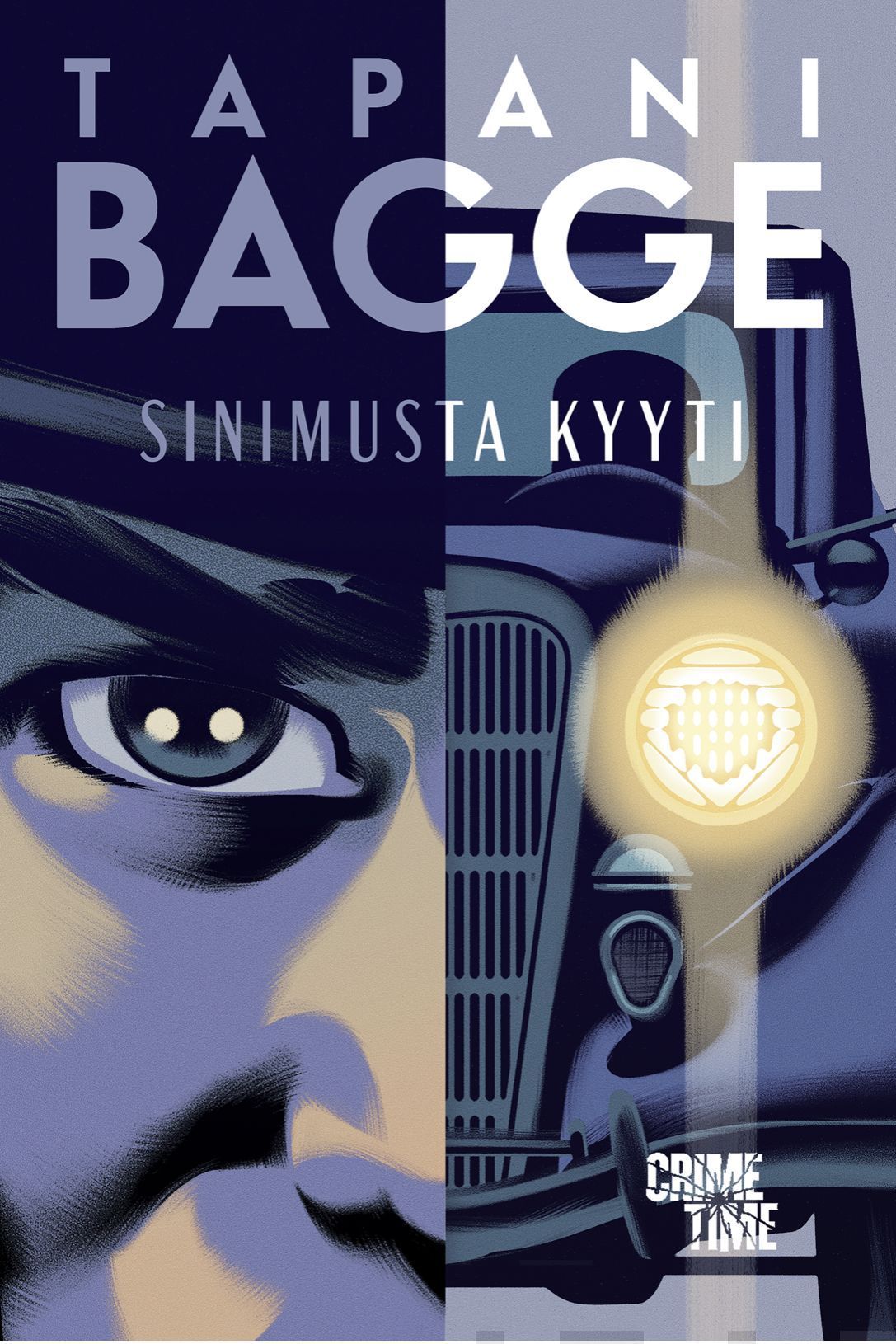 Kirjailijan Tapani Bagge uusi kirja Sinimusta kyyti : Väinö Mujusen tutkimuksia (UUSI)