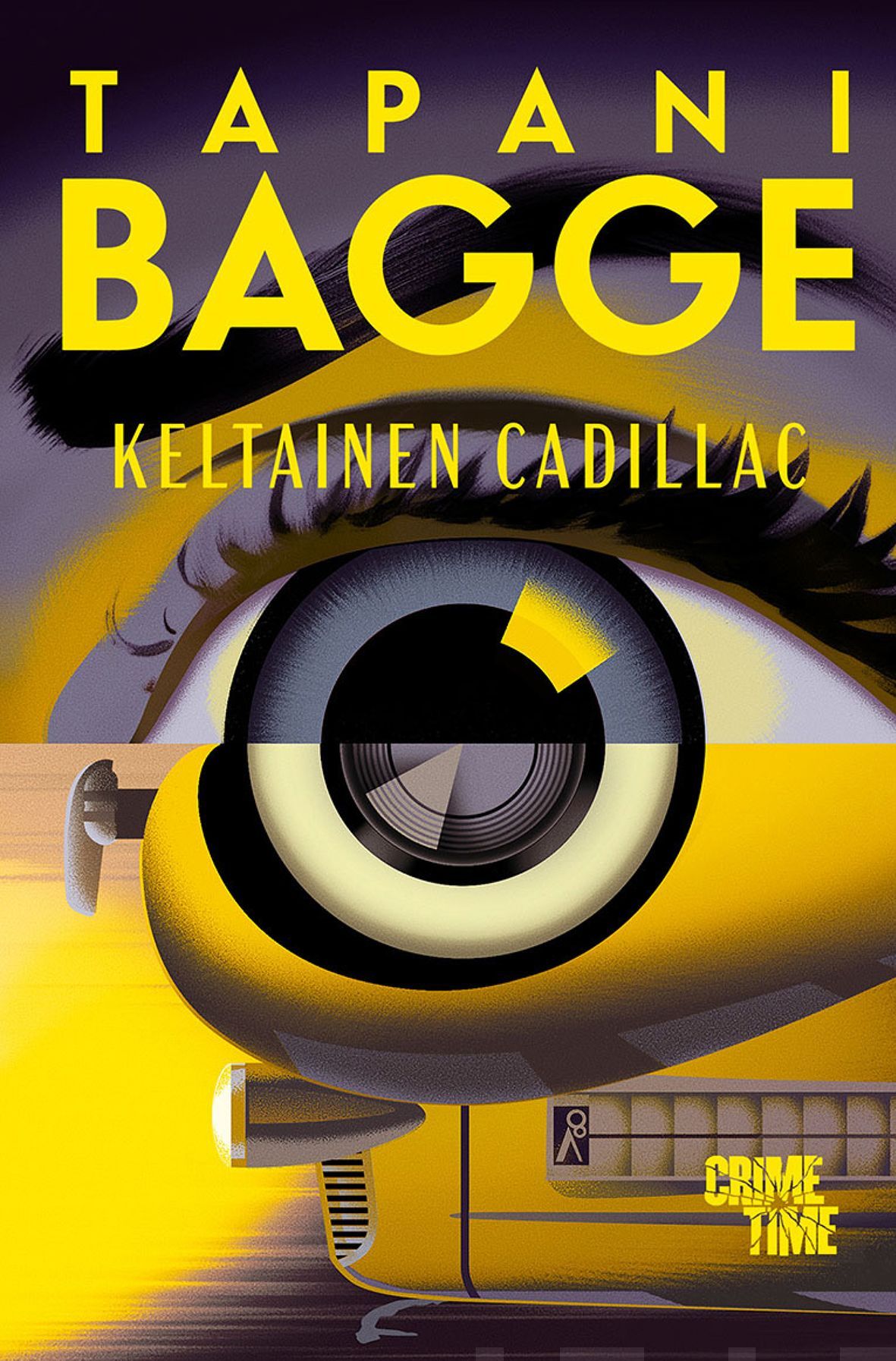 Kirjailijan Tapani Bagge uusi kirja Keltainen Cadillac : Väinö Mujusen tutkimuksia (UUDENVEROINEN)