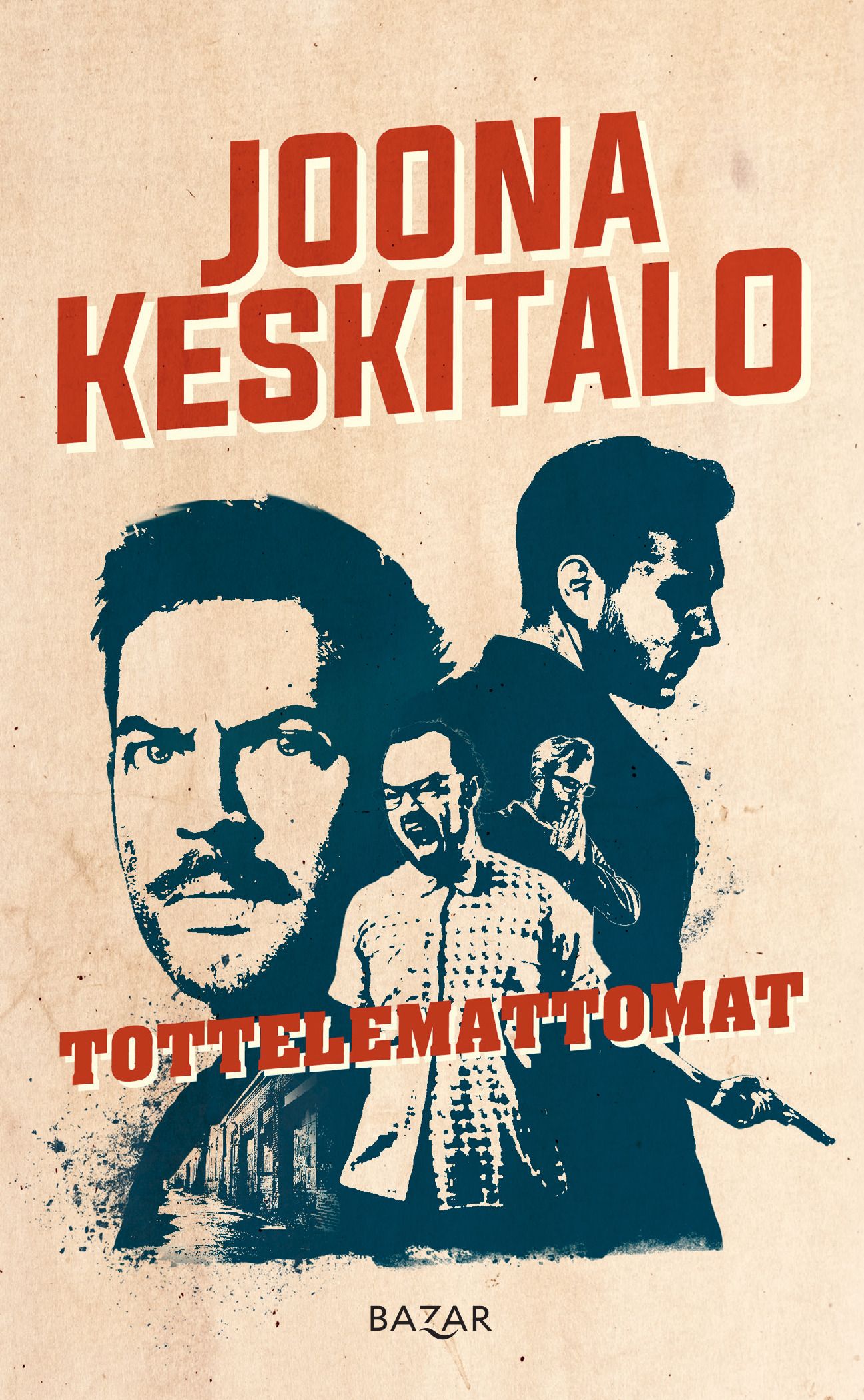 Kirjailijan Joona Keskitalo käytetty kirja Tottelemattomat