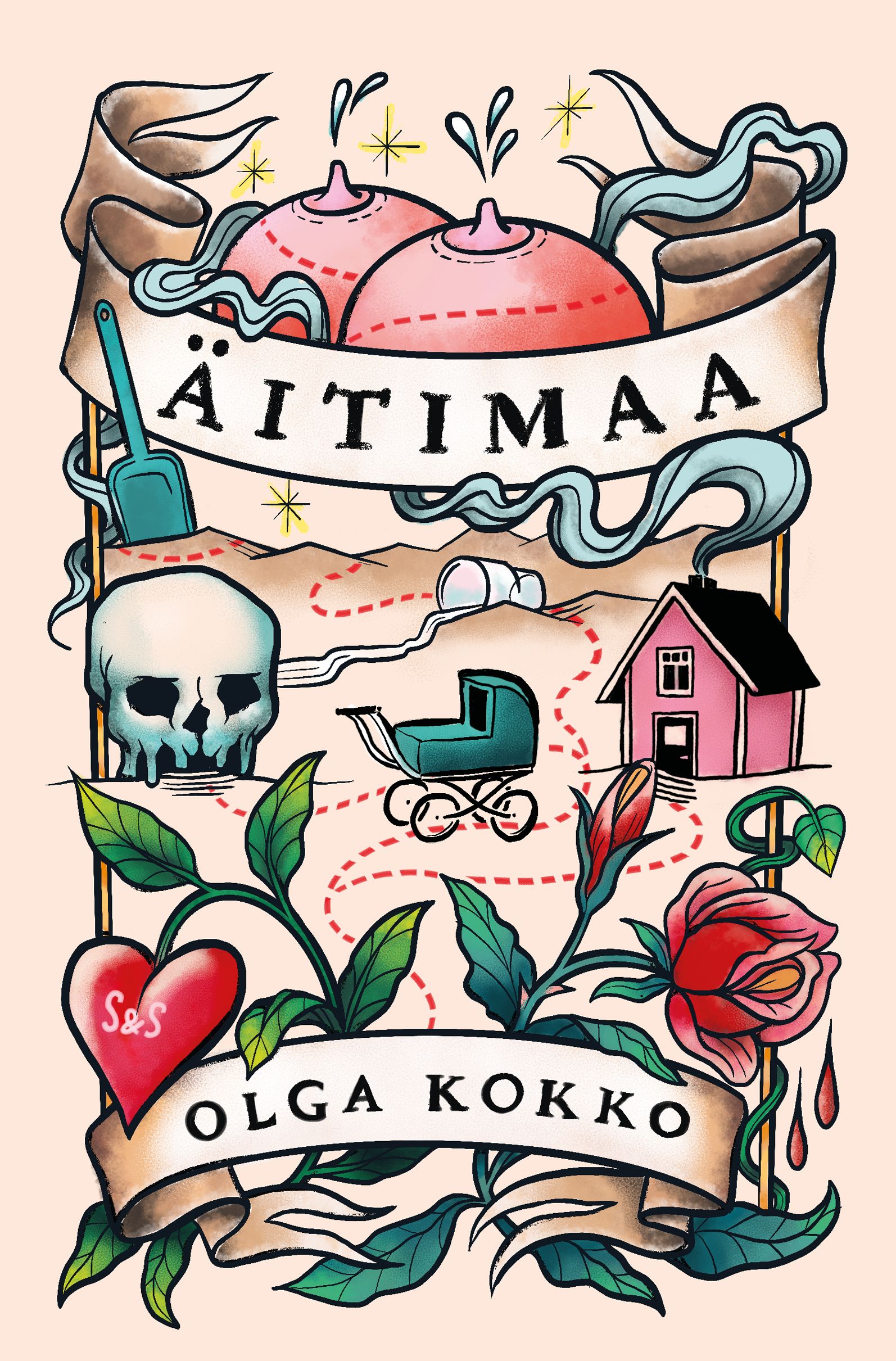 Kirjailijan Olga Kokko uusi kirja Äitimaa (ERINOMAINEN)