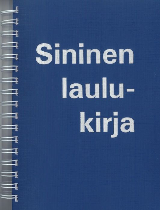 Sininen laulukirja (nuottipainos, iso koko)