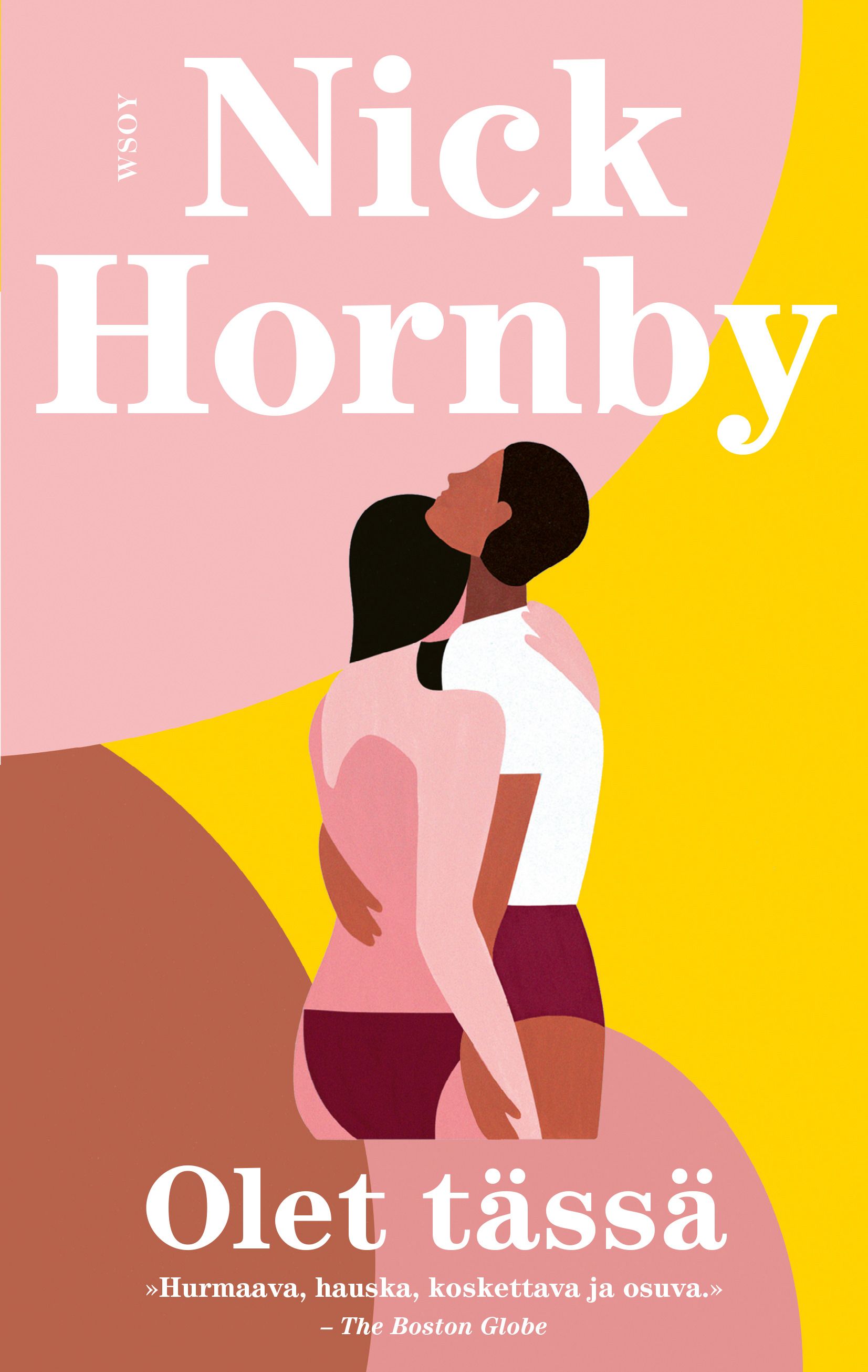 Kirjailijan Nick Hornby käytetty kirja Olet tässä