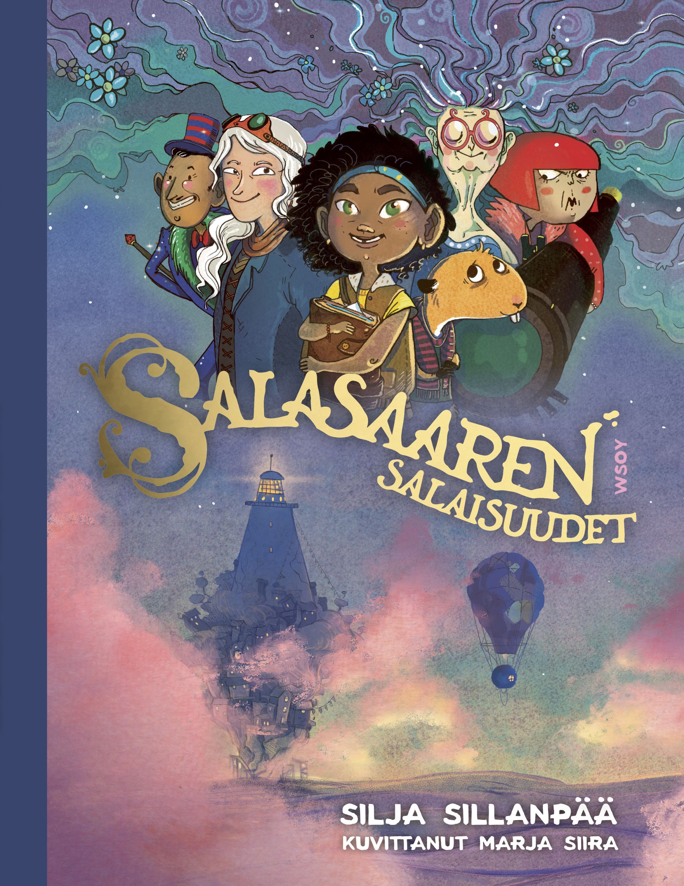 Kirjailijan Silja Sillanpää uusi kirja Salasaaren salaisuudet (UUSI)