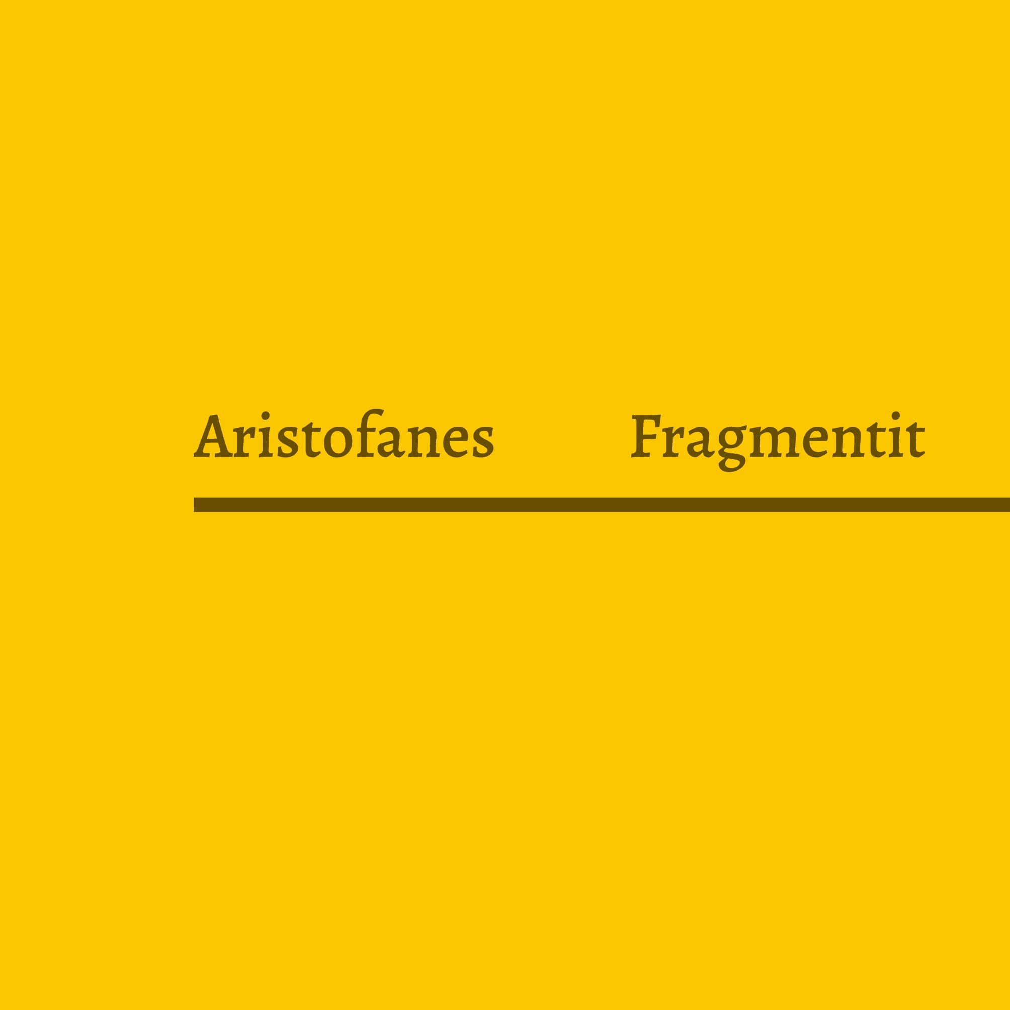 Aristofanes : Aristofanes: Fragmentit