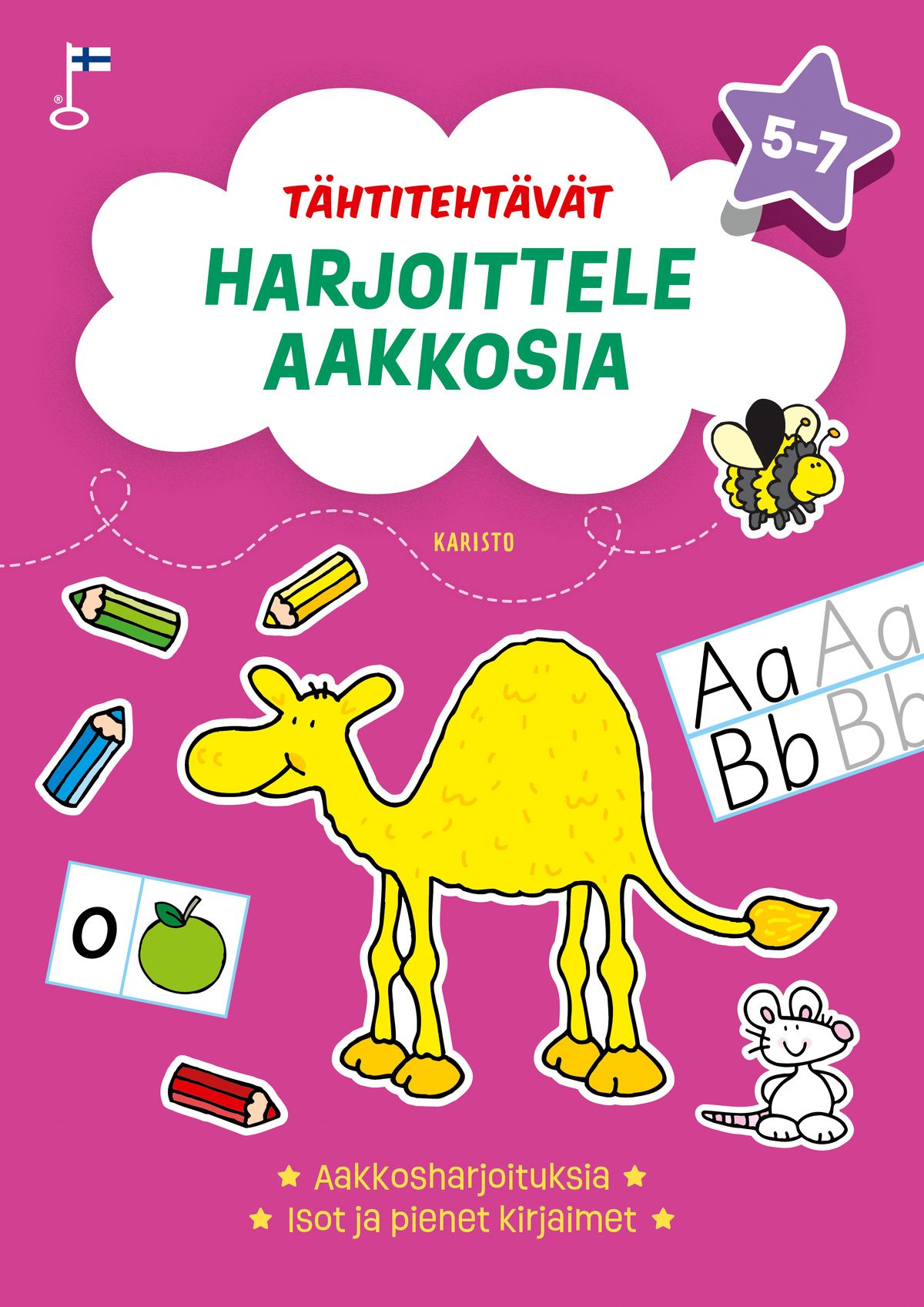 Tähtitehtävät Harjoittele aakkosia