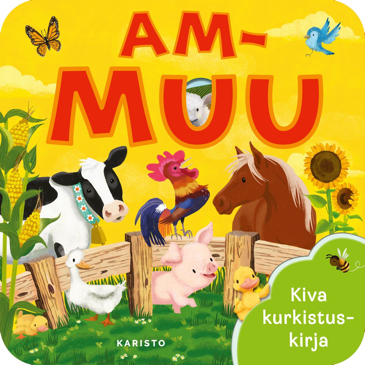 Kirjailijan Jaye Garnett käytetty kirja Ammuu : kiva kurkistuskirja