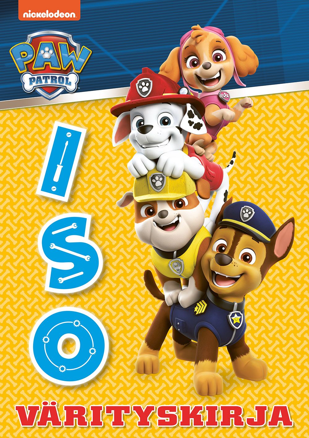 Ryhmä Hau - Paw Patrol  Iso värityskirja