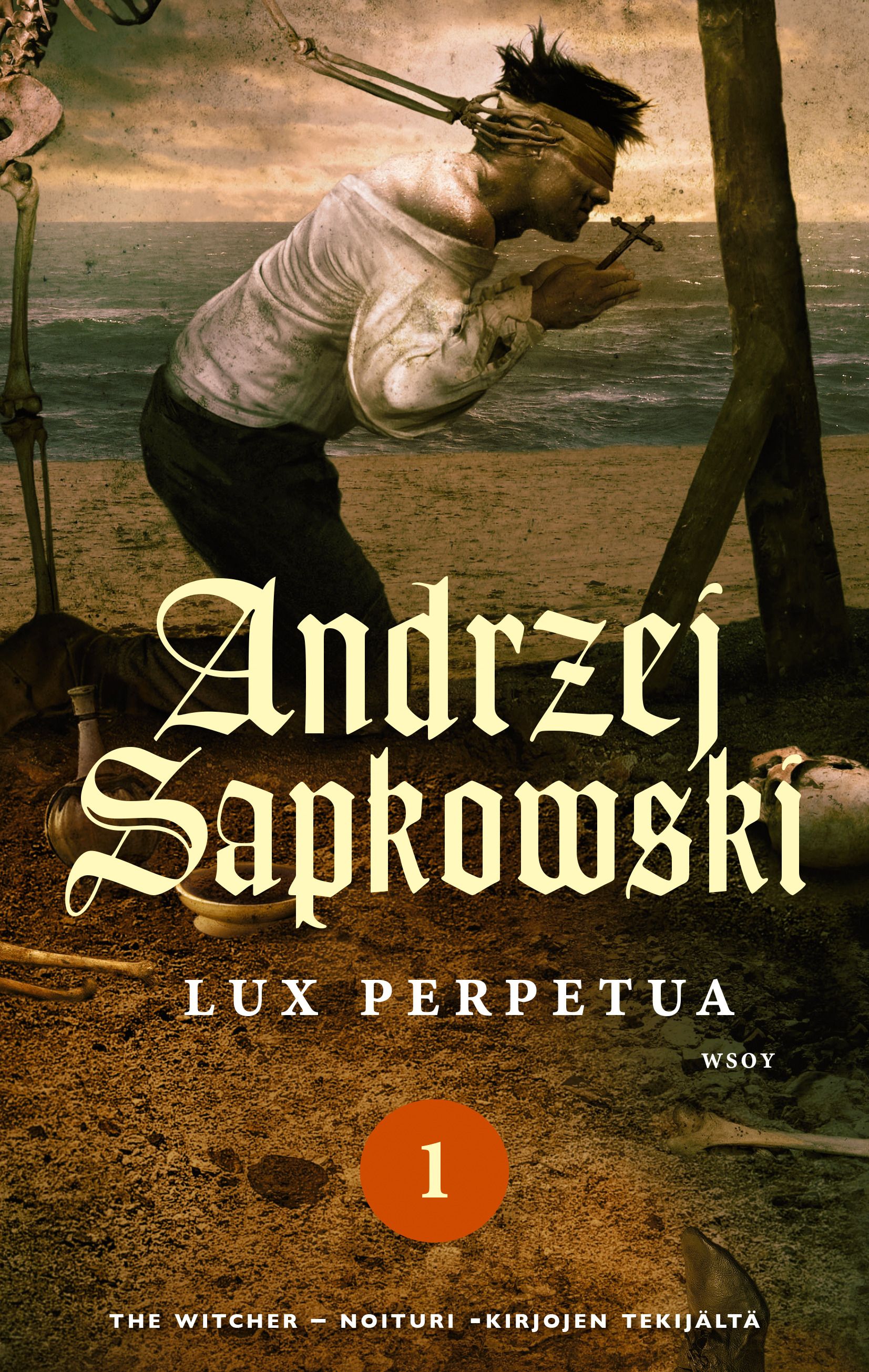 Kirjailijan Andrzej Sapkowski uusi kirja Lux perpetua 1 (UUSI)