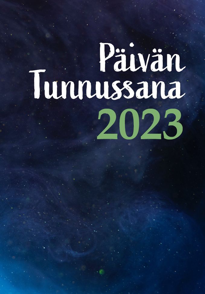käytetty kirja Päivän tunnussana 2023
