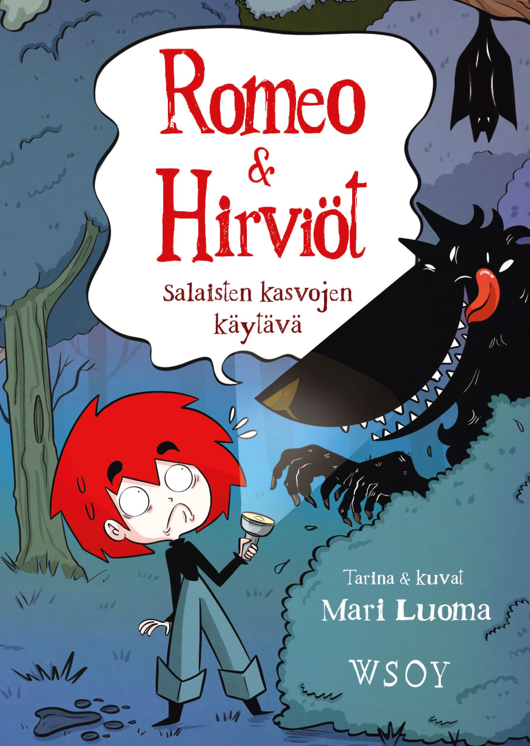 Kirjailijan Mari Luoma uusi kirja Romeo & Hirviöt. Salaisten kasvojen käytävä (UUSI)