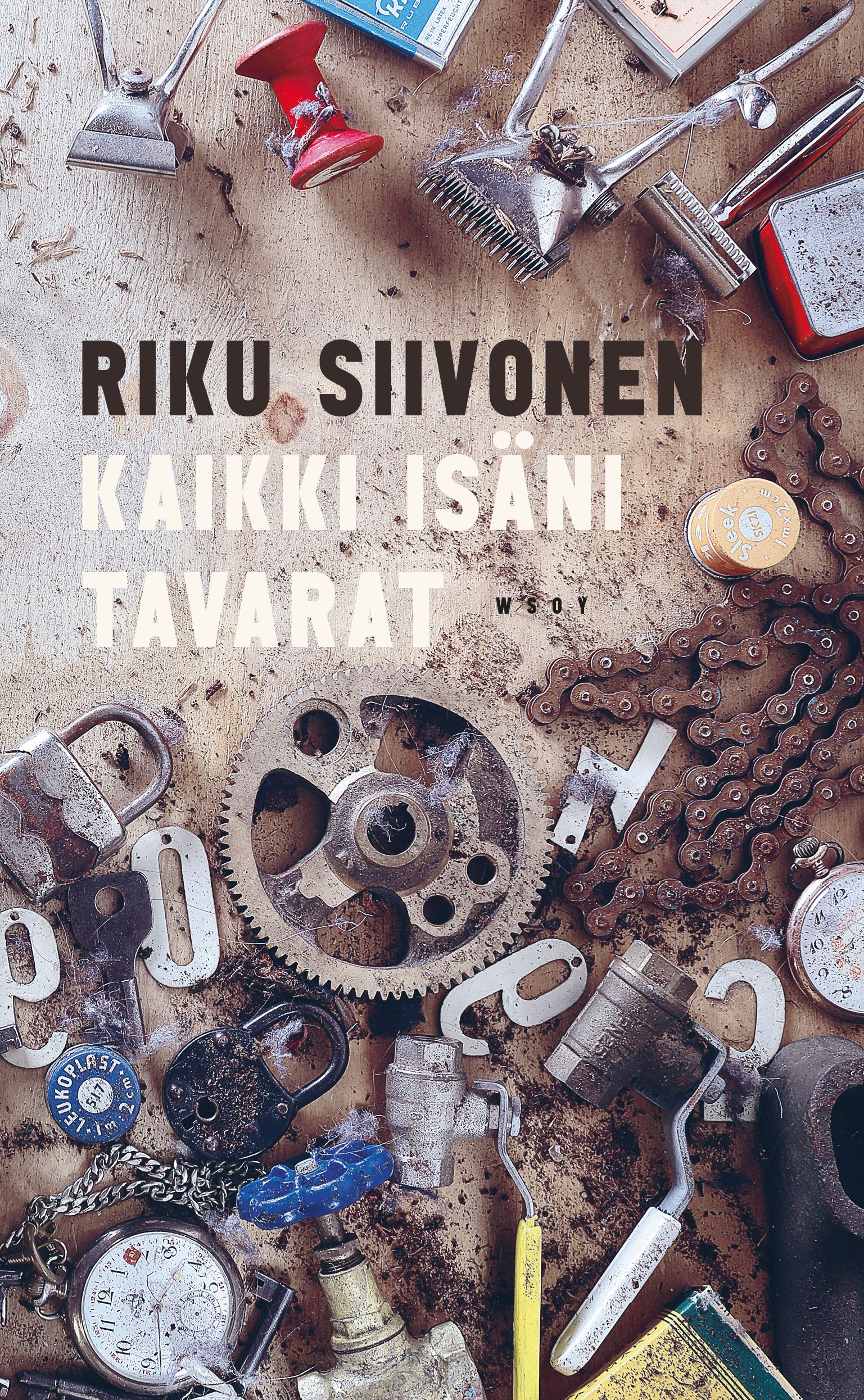 Kirjailijan Riku Siivonen käytetty kirja Kaikki isäni tavarat