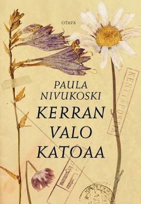 Kirjailijan Paula Nivukoski käytetty kirja Kerran valo katoaa
