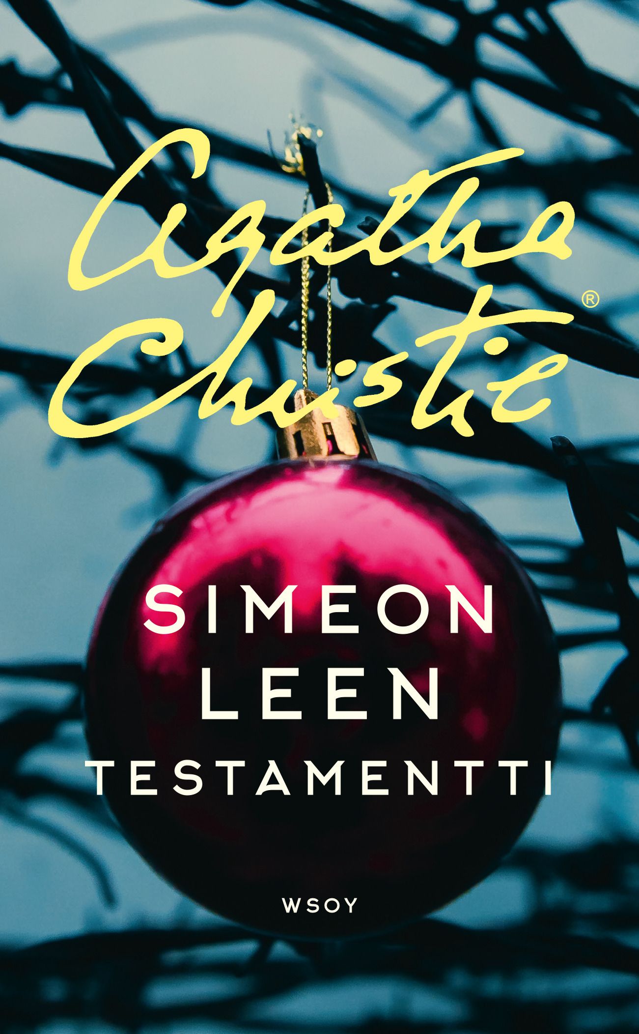 Kirjailijan Agatha Christie käytetty kirja Simeon Leen testamentti