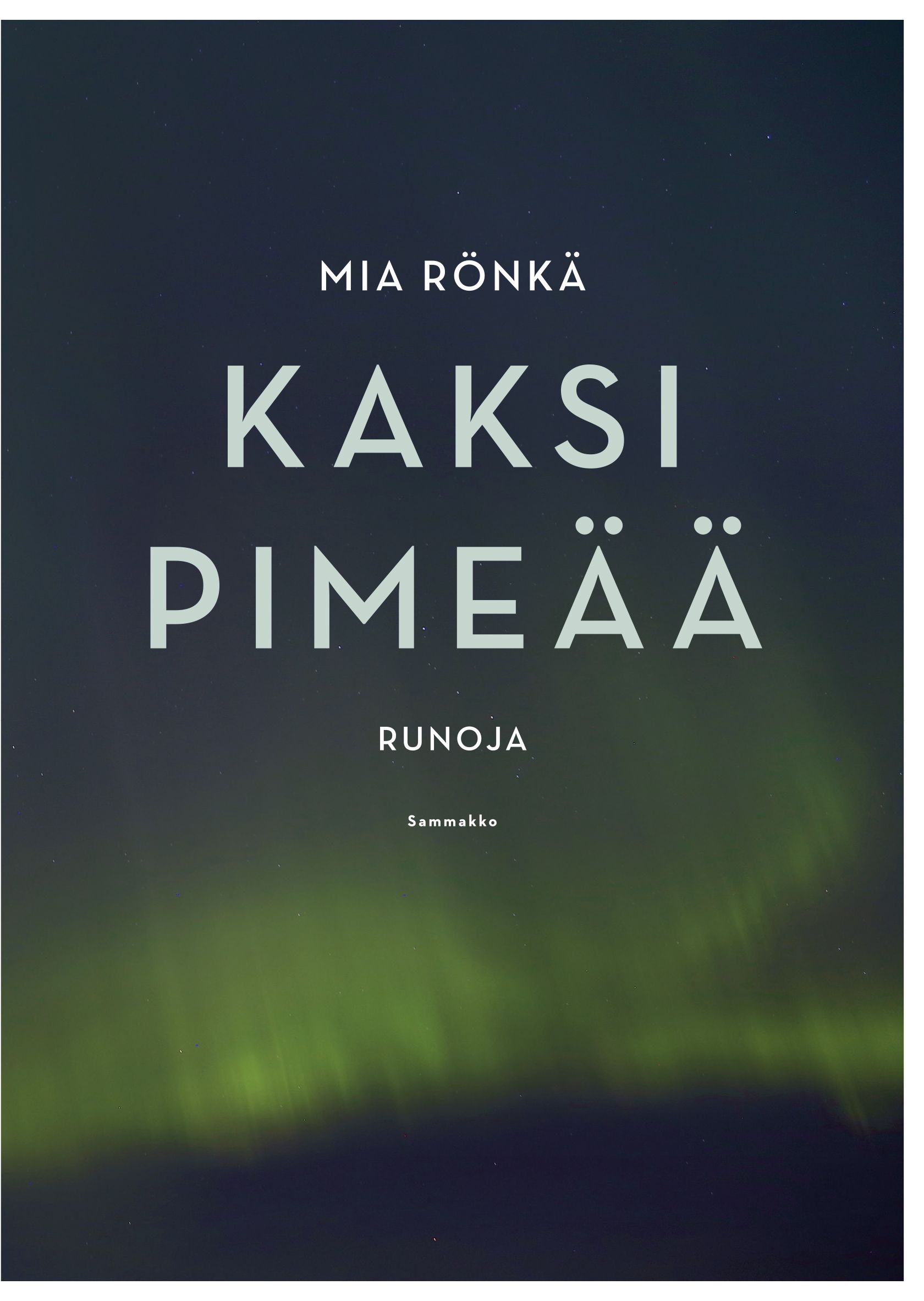 Mia Rönkä : Kaksi pimeää
