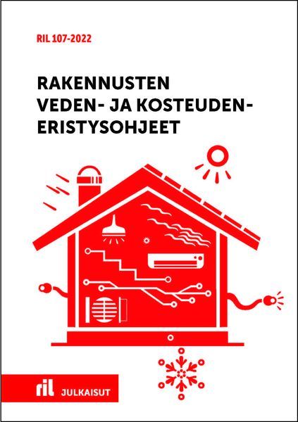 käytetty kirja Rakennusten veden- ja kosteudeneristysohjeet