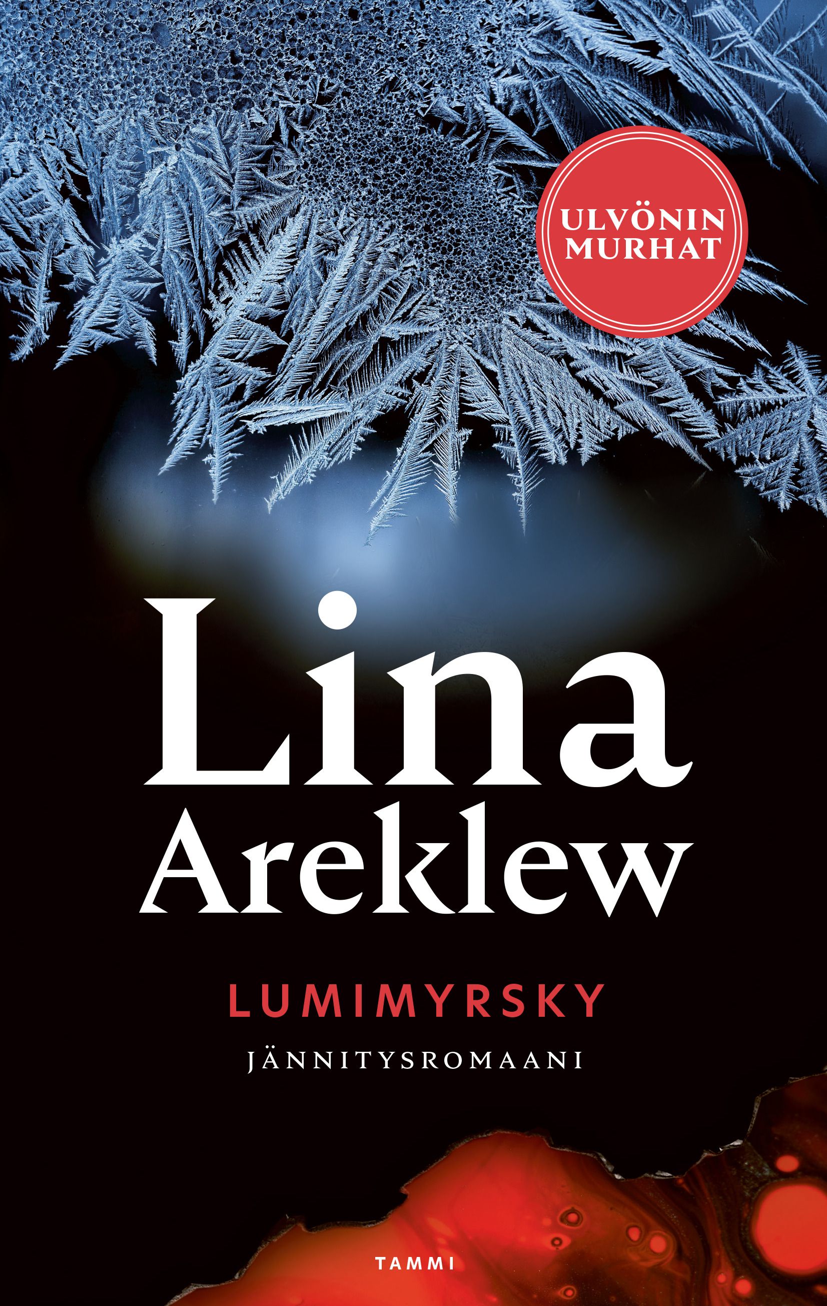 Kirjailijan Lina Areklew käytetty kirja Lumimyrsky