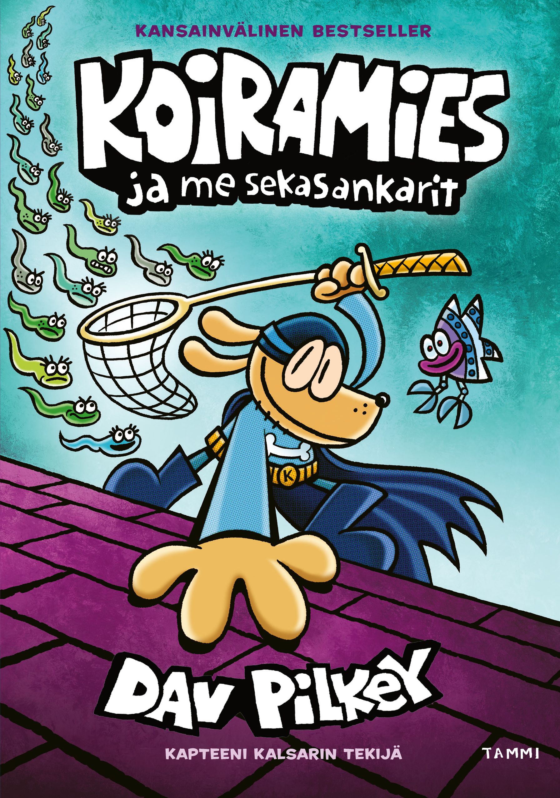 Dav Pilkey : Koiramies ja me sekasankarit
