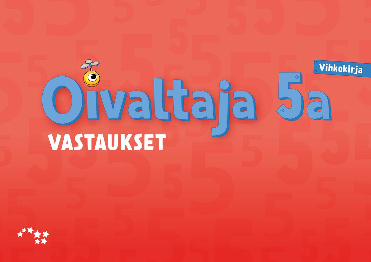 Merja Kalm & Helka Kokkonen & Markus Luoma & Markus Packalén & Pirita Perälä & Timo Tapiainen : Oivaltaja 5a vihkokirja vastaukset