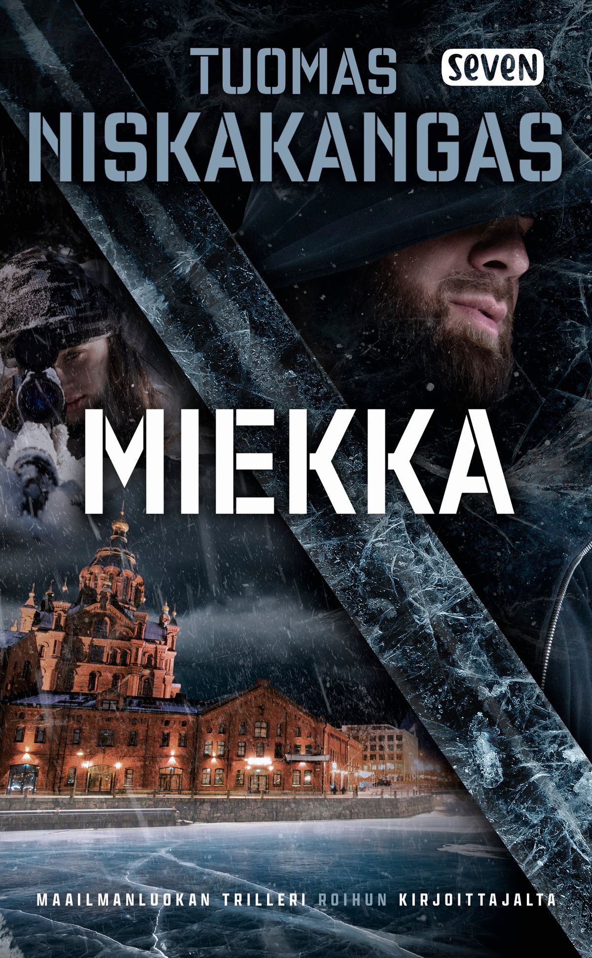 Kirjailijan Tuomas Niskakangas käytetty kirja Miekka