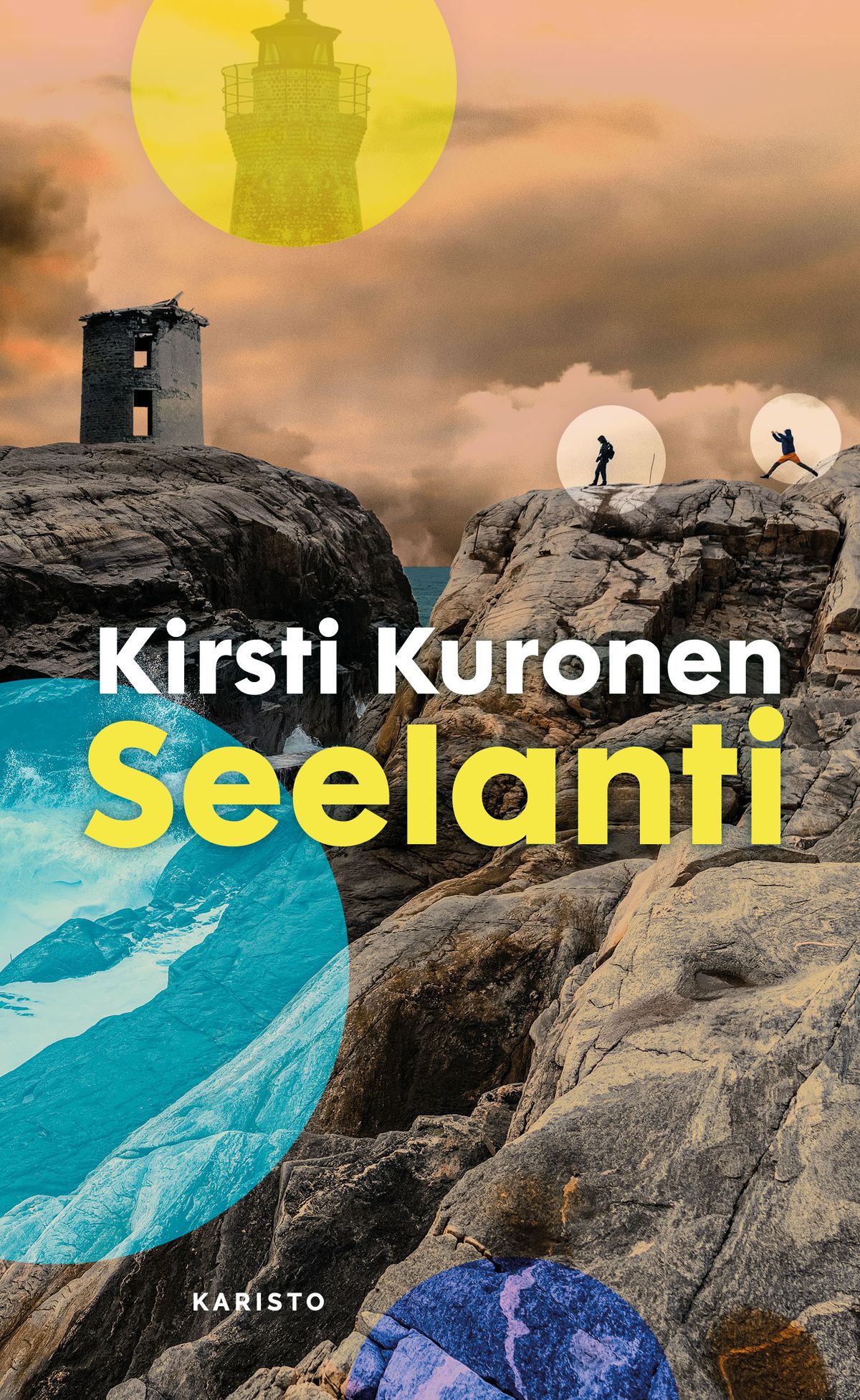 Kirjailijan Kirsti Kuronen käytetty kirja Seelanti