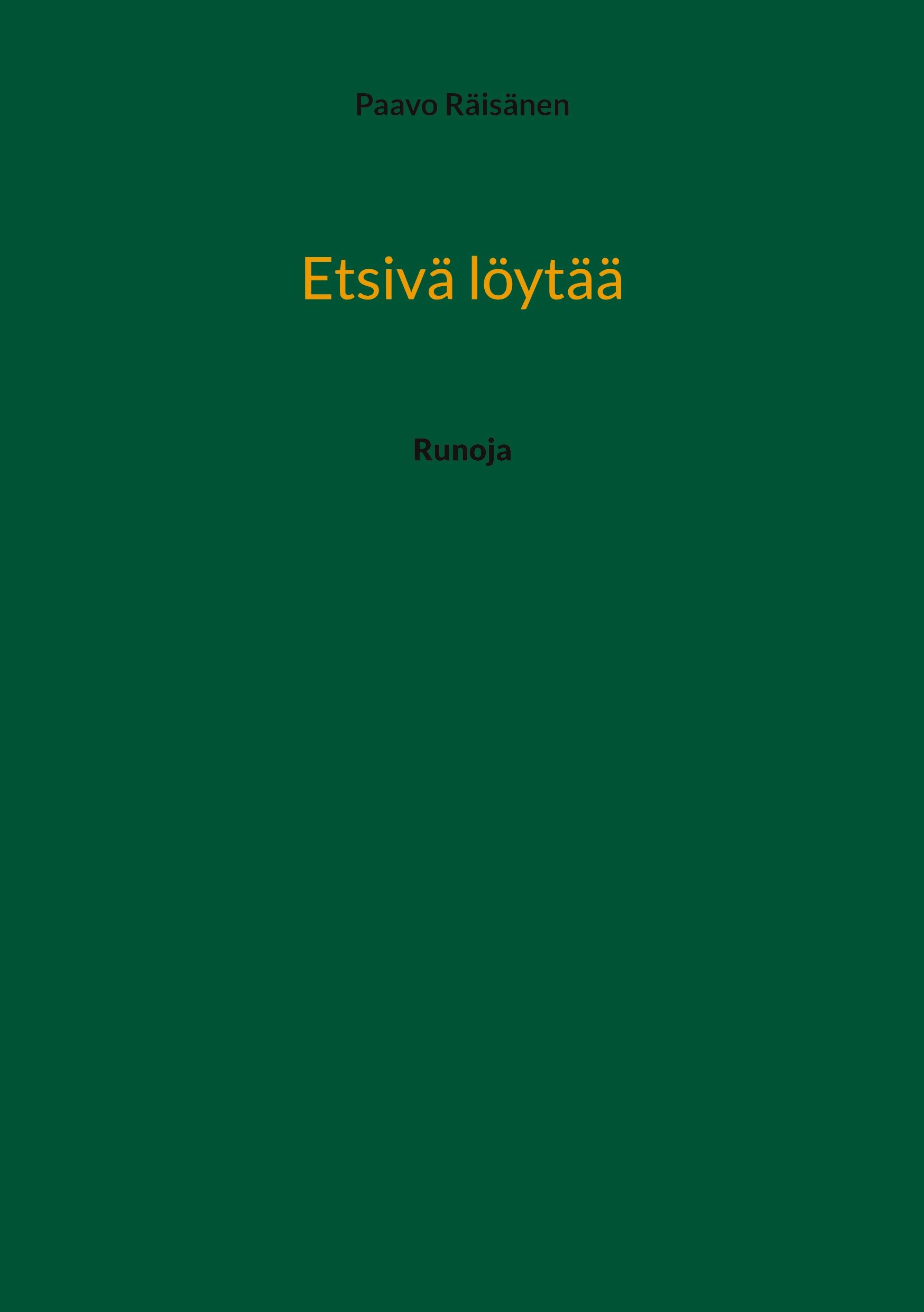Paavo Räisänen : Etsivä löytää