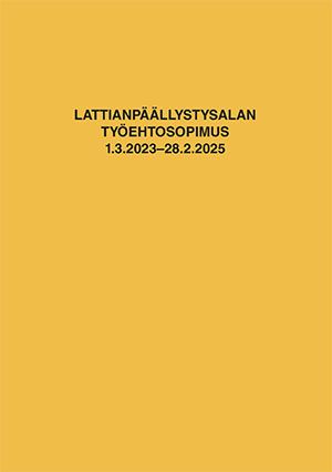 Lattianpäällystysalan työehtosopimus 1.3.2023-28.2.2025