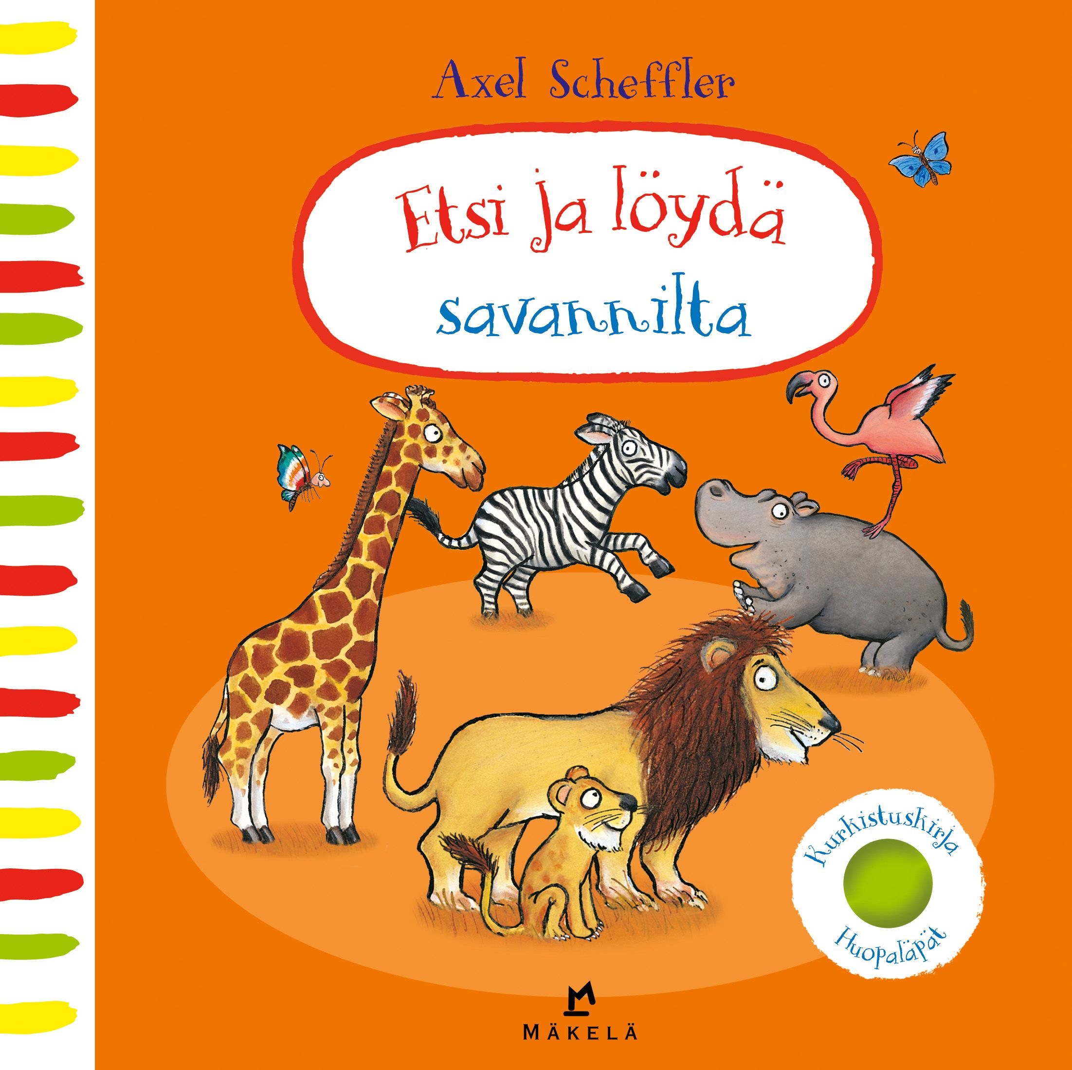 käytetty kirja Etsi ja löydä savannilta