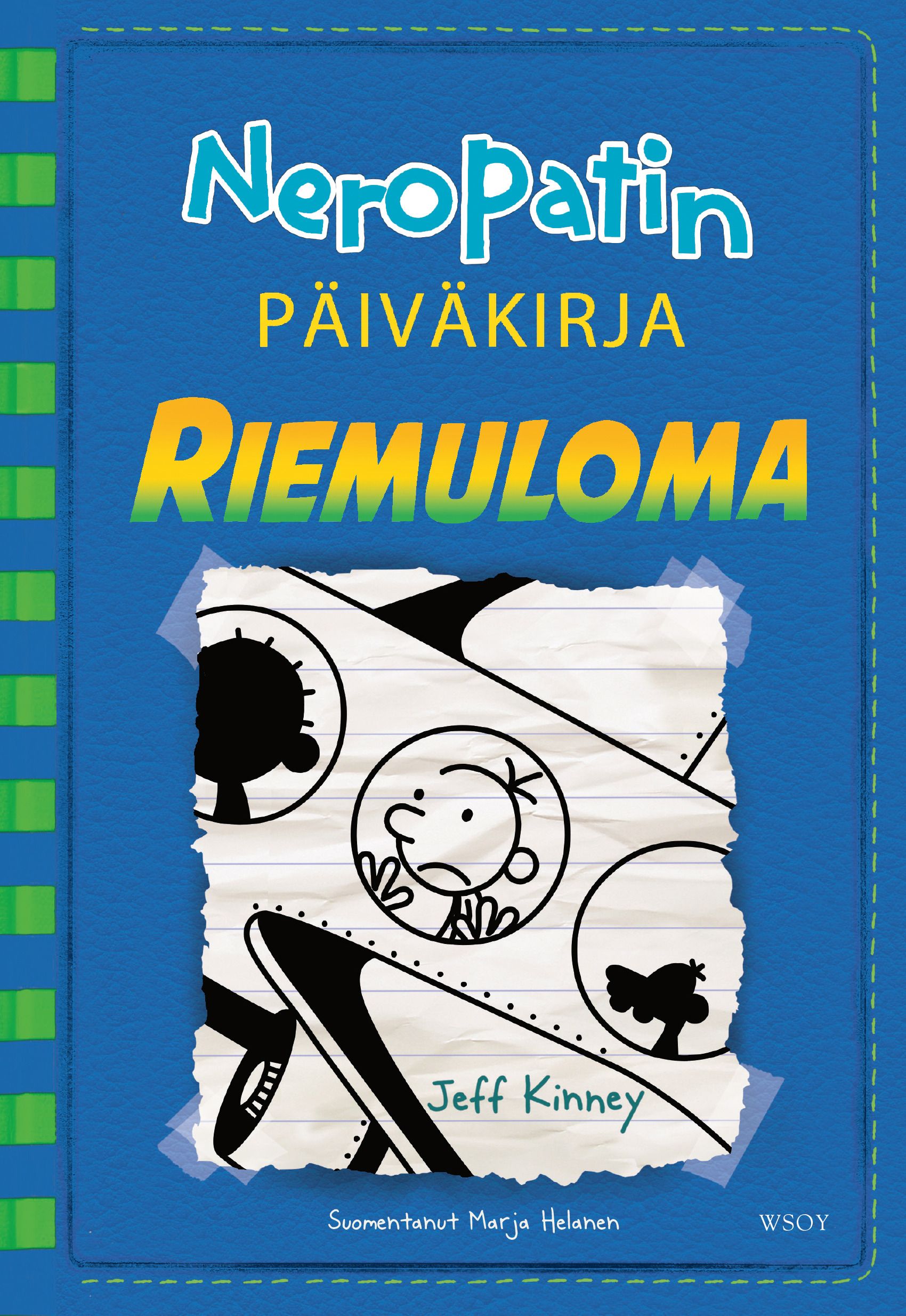 Kirjailijan Jeff Kinney käytetty kirja Neropatin päiväkirja 12 : Riemuloma