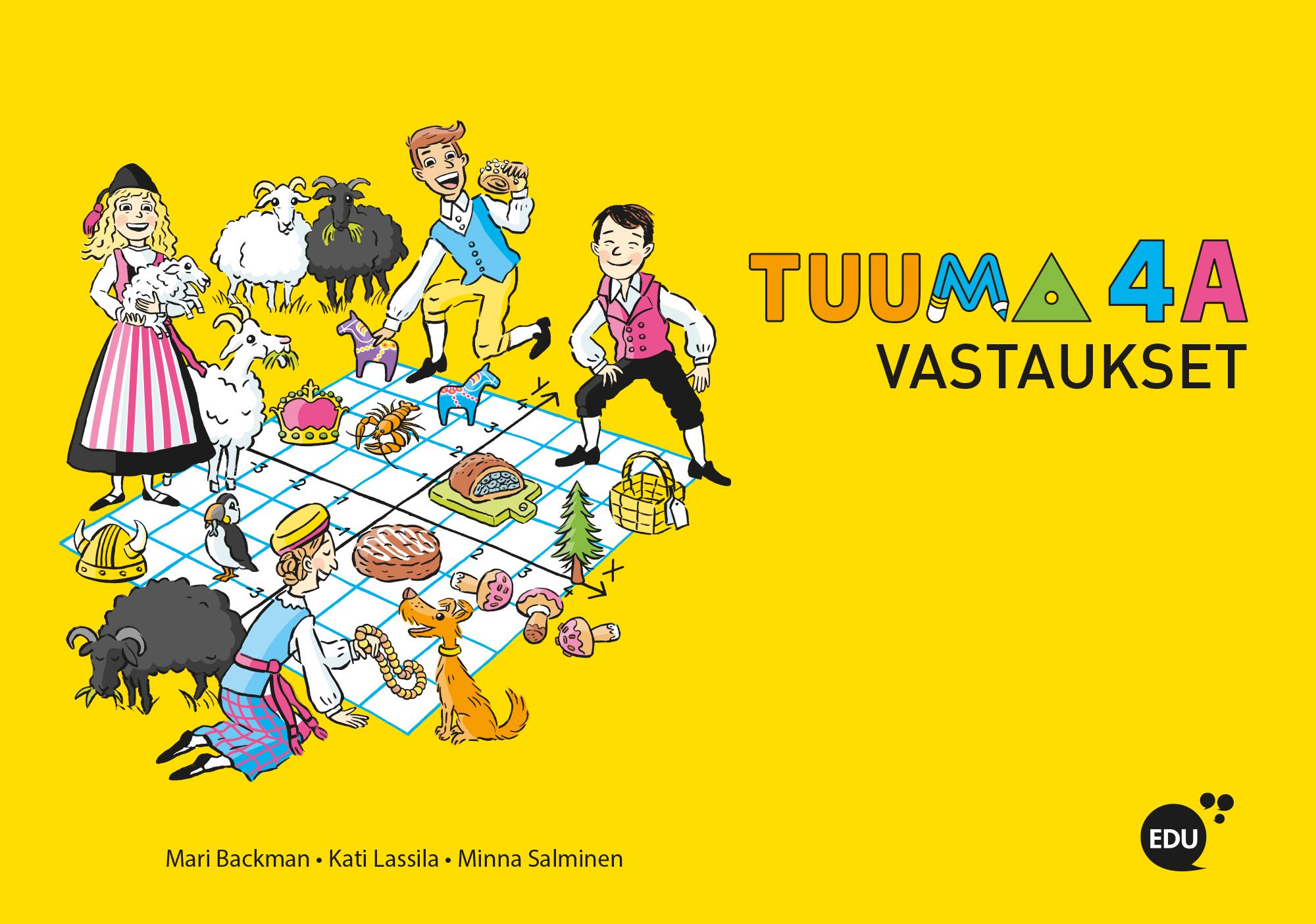 Mari Backman & Kati Lassila & Minna Salminen : Tuuma 4A Vastaukset