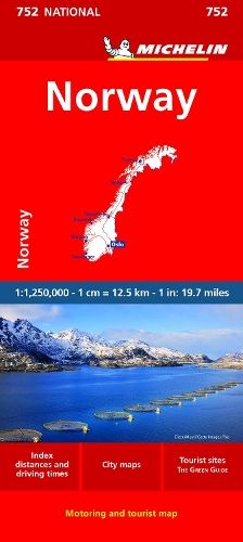 Norway - Michelin National Map