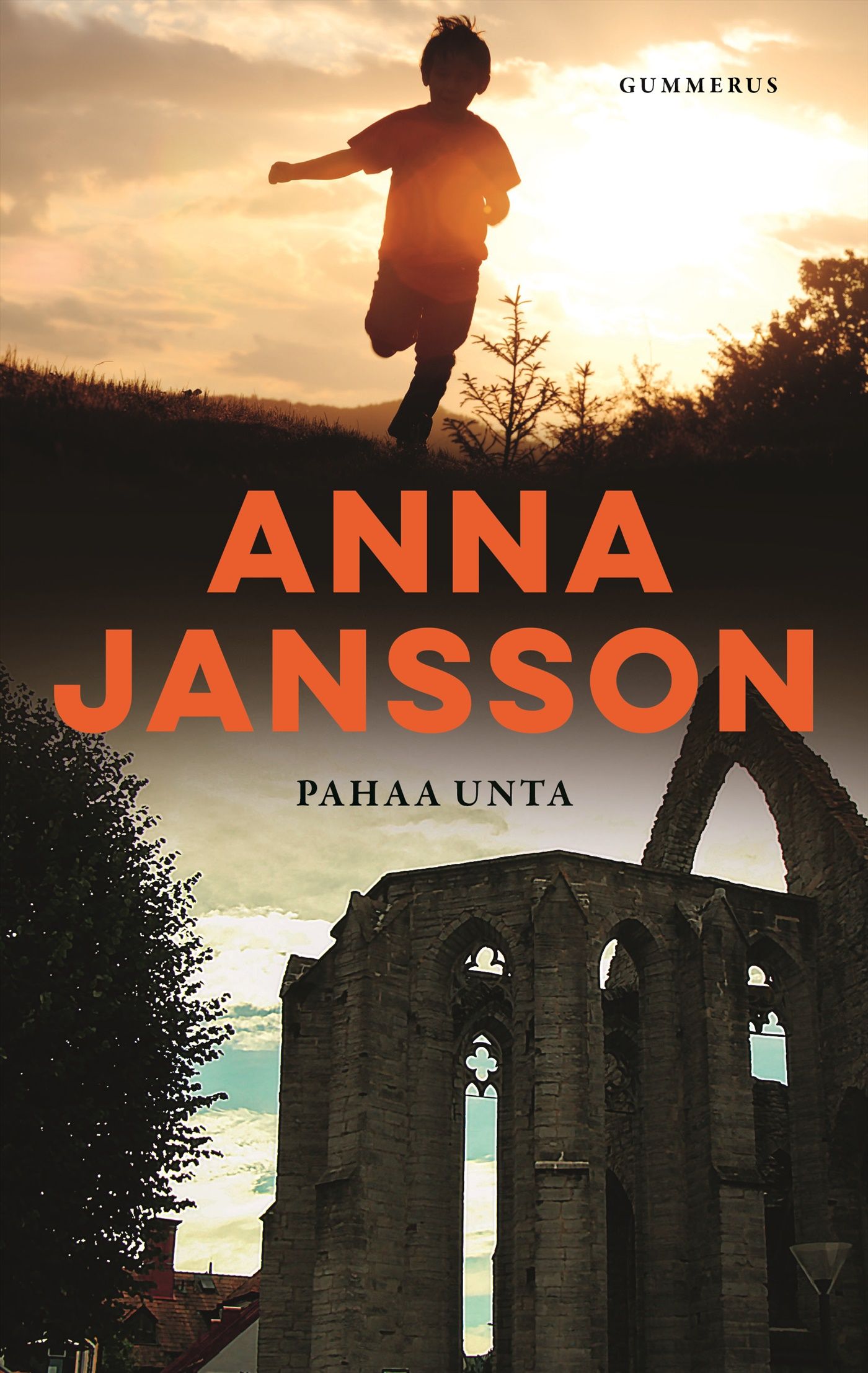 Kirjailijan Anna Jansson käytetty kirja Pahaa unta