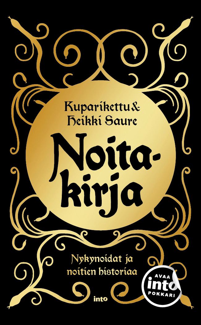 Kirjailijan Heikki Saure & Kuparikettu käytetty kirja Noitakirja