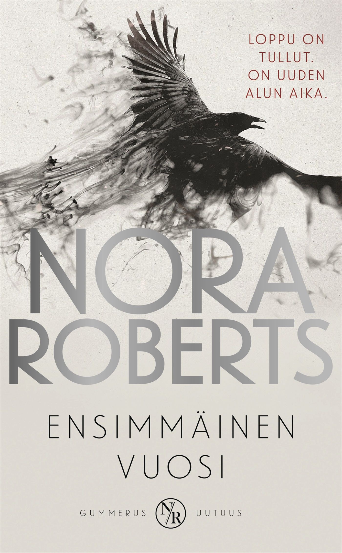 Kirjailijan Nora Roberts käytetty kirja Ensimmäinen vuosi