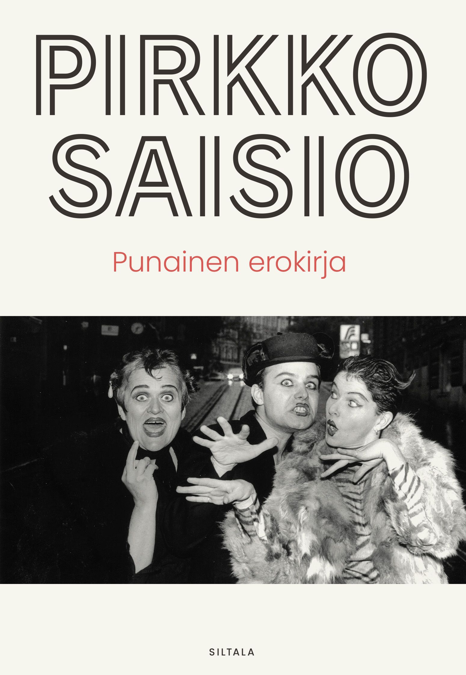 Kirjailijan Pirkko Saisio käytetty kirja Punainen erokirja (ERINOMAINEN)