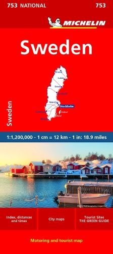 Sweden - Michelin National Map