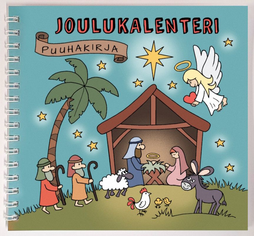 Pirjo Kamans : Joulukalenteri puuhakirja