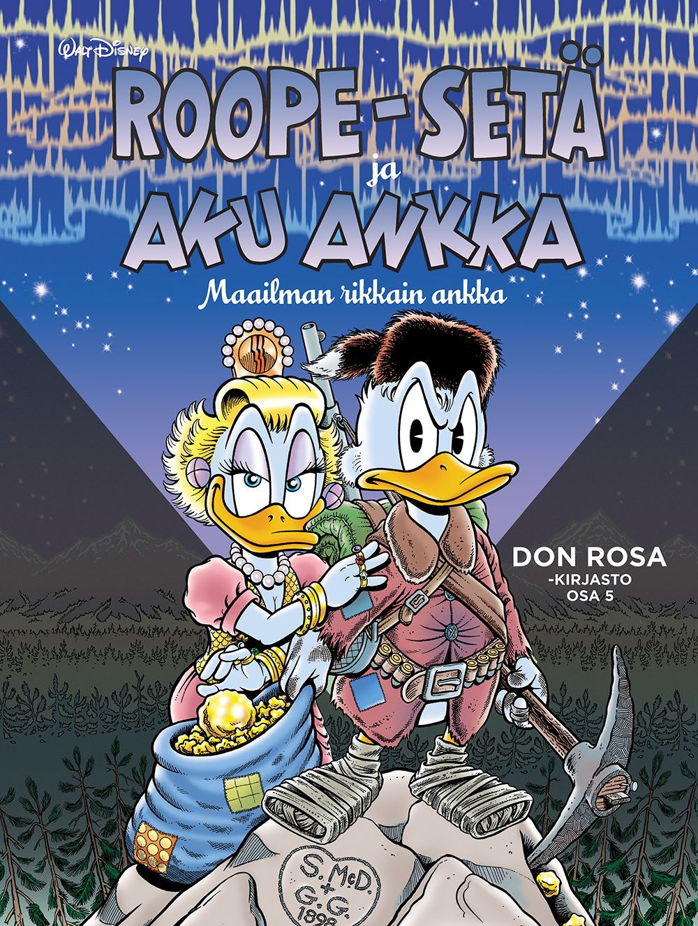 Don Rosa : Don Rosa -kirjasto osa 5: Roope-setä ja Aku Ankka - Maailman rikkain ankka