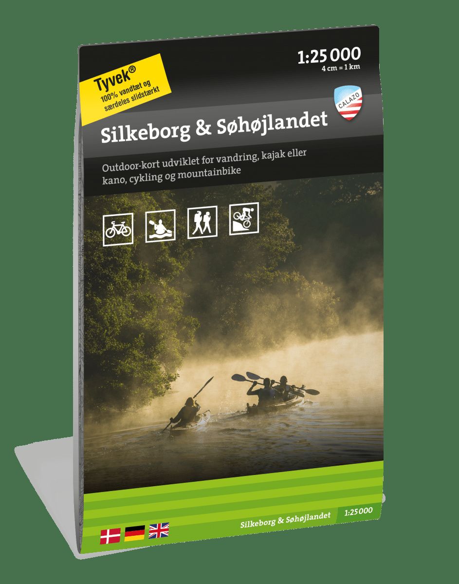 Silkeborg & Søhøjlandet 1:25 000