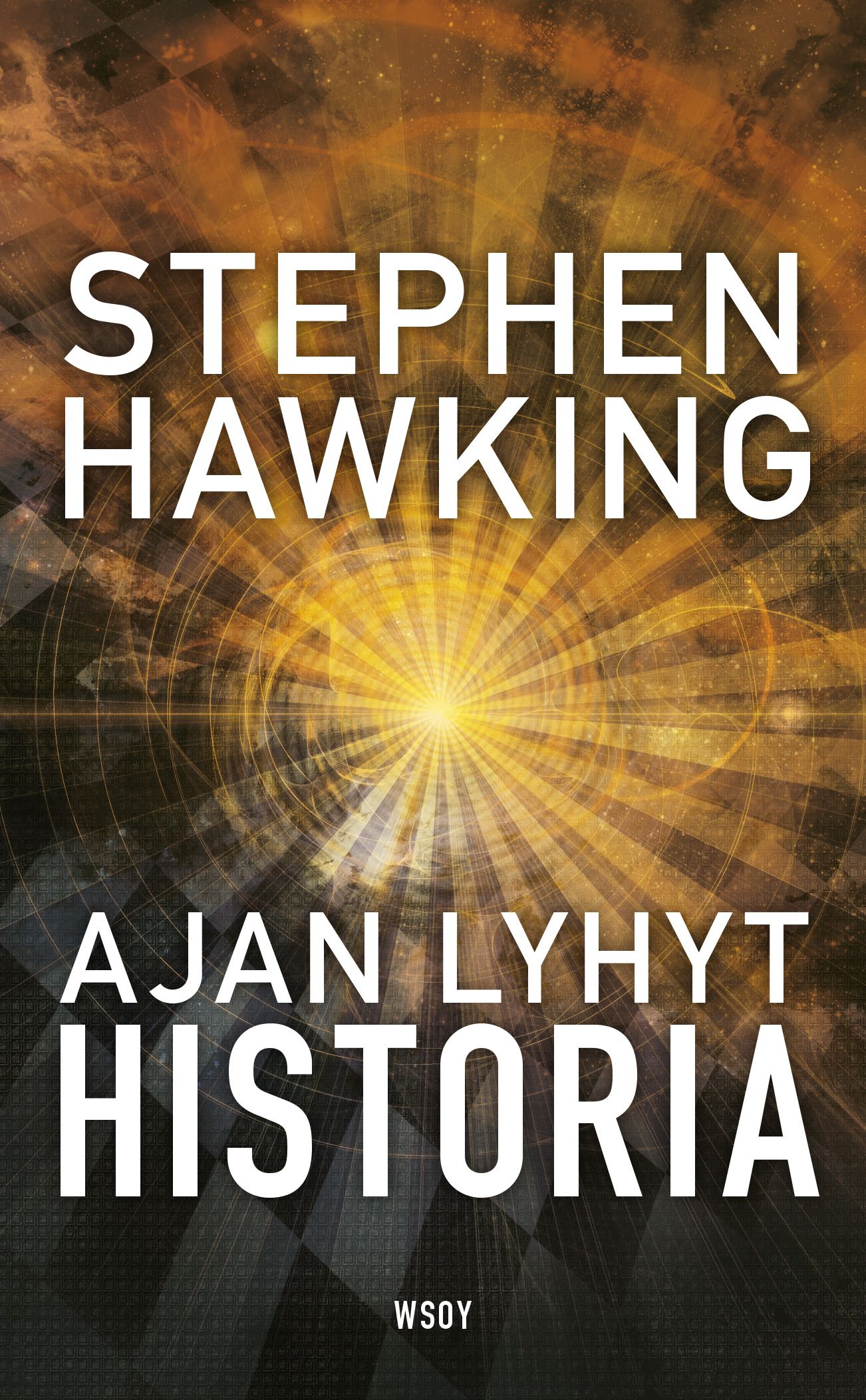 Kirjailijan Stephen W. Hawking käytetty kirja Ajan lyhyt historia