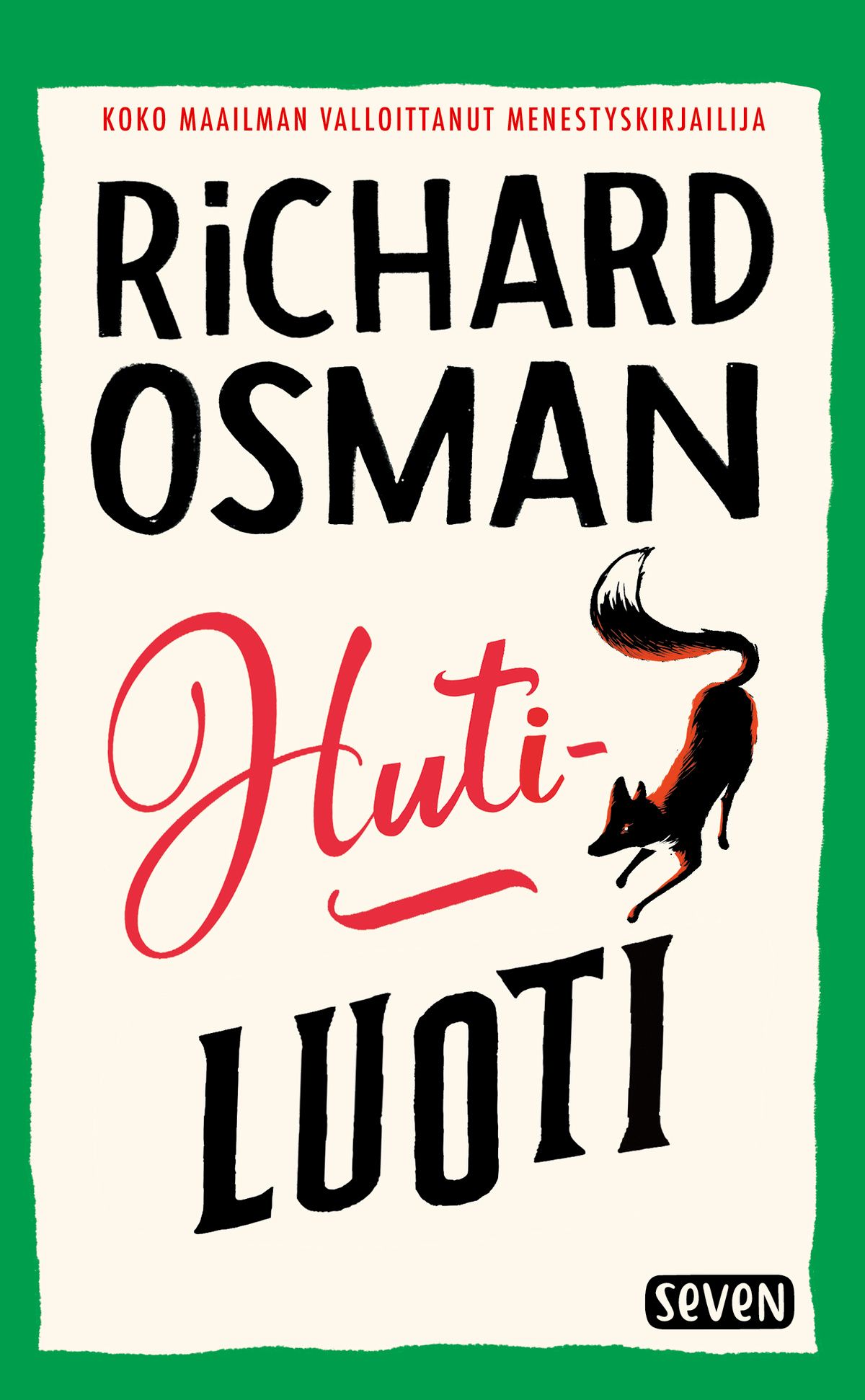 Kirjailijan Richard Osman käytetty kirja Hutiluoti