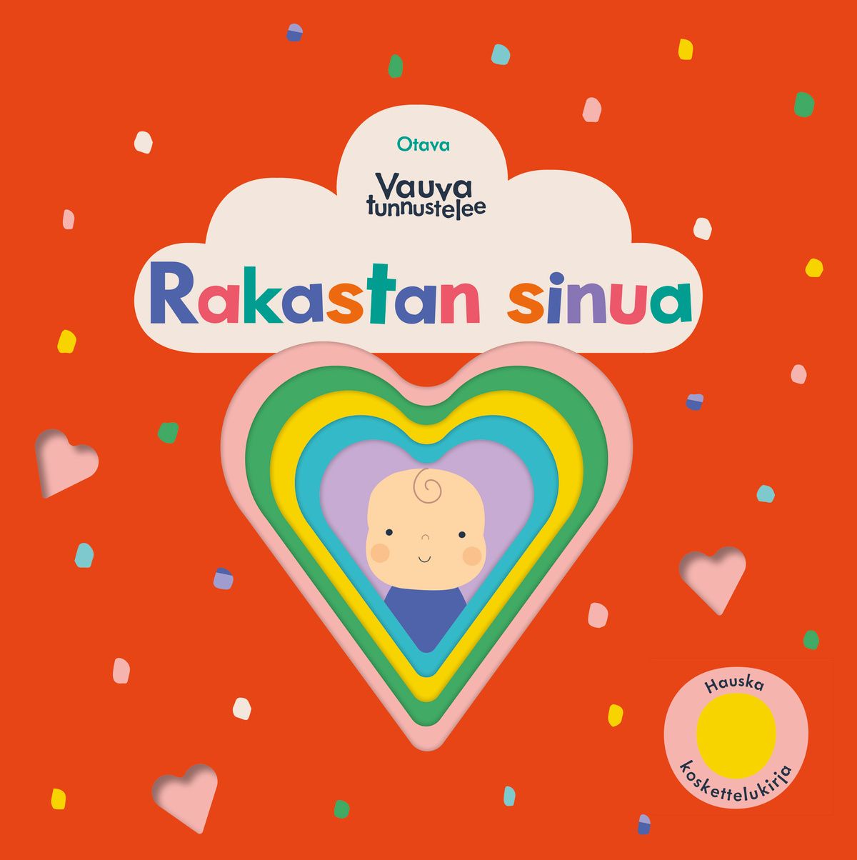 käytetty kirja Vauva tunnustelee - rakastan sinua